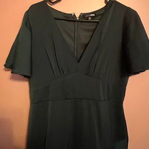 Emerald Green Maxi/Long Dress